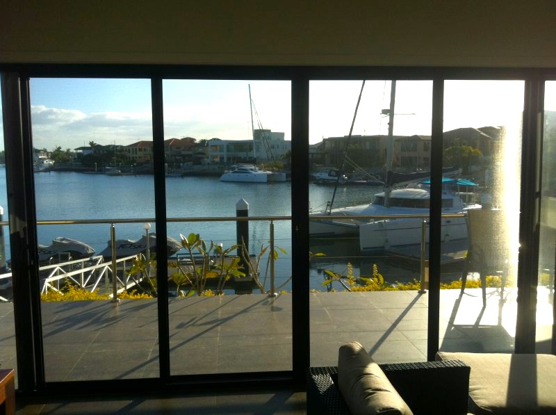 Forcefield Stacking Sliding Security Doors