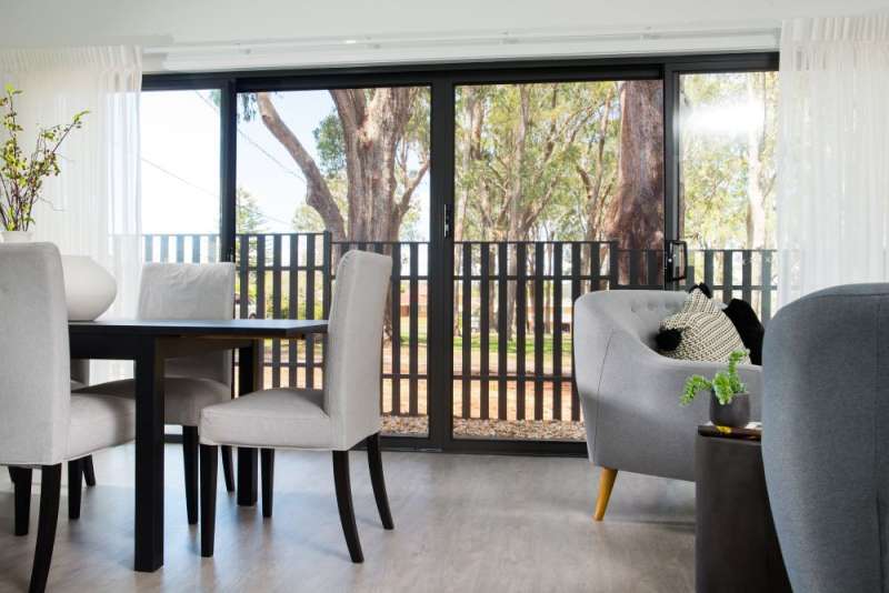Protec double sliding security screens